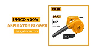 Ingco AB4038 400W Aspirator Blower [upl. by Sudnor579]