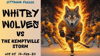 Whitby Wolves vs Kemptville Storm U15 DS [upl. by Donovan]