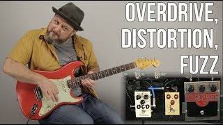 Stacking Overdrive Pedals vs A Distortion Pedal [upl. by Esdnyl]