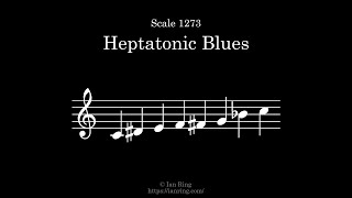 Scale 1273 Heptatonic Blues [upl. by Ellatsyrc]