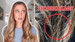 How to Know if You Have Severe Hair Damage Your Hair Is About to Break Off 😱😰 [upl. by Lalise]