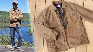 Why This Waxed Jacket From Huckberry is So Popular The Last of Us Flint amp Tinder Wax Trucker Jacket [upl. by Sheppard]