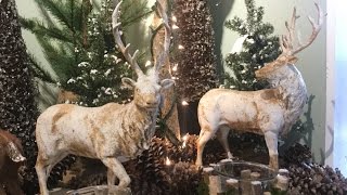 Rebecca Robeson inspired  Christmas Decor Inspiration 2018  Reindeer and Magnolia [upl. by Perot]