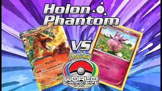 Retro Format 2014 Pokemon TCG Battle Charizard EX Vs Aromatisse [upl. by Slyke]