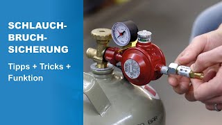 Schlauchbruchsicherung für Gasanlagen  Tipps Tricks und Funktion im GOKTutorial [upl. by Oniluap]