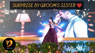 GROOM’S SISTER SURPRISE DANCE PERFORMANCE  GROOMS SISTER SPECIAL DANCE PERFORMANCE  9820833928 [upl. by Orme]