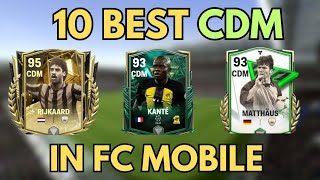 TOP 10 CDM IN FC MOBILE 24BUDGET CDM IN FC MOBILEbest cdm fc mobile [upl. by Zulema]