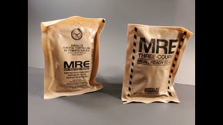 2024 US MRE Cheese Tortellini Review Meal Ready to Eat Taste Testing Comparison to Meal Kit Supply [upl. by Garate]