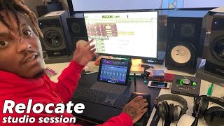 Juice WRLD Recording quotRelocatequot Studio Session 08042019 [upl. by Katheryn960]