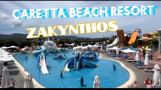 Greece Zante Kalamaki Caretta beach park We have a look around here travel greece zante family [upl. by Brad88]