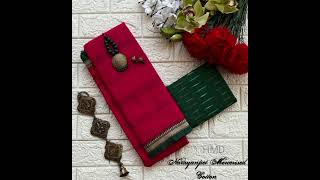 pure handloom cotton sarees colors avl details for wtsapp plz 💗 9553971797🔔🤷💗 like amp subscribe plz 🔔 [upl. by Noterb]