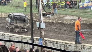 2024 Fonda Fair Demolition Demo Derby [upl. by Hastings]