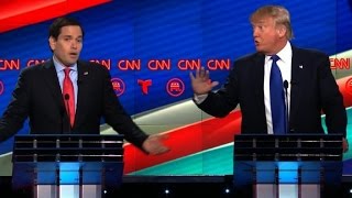 Marco Rubio and Donald Trumps vicious debate battle [upl. by Boatwright999]