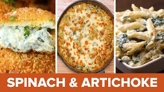 Spinach And Artichoke 4 Ways [upl. by Ielirol]