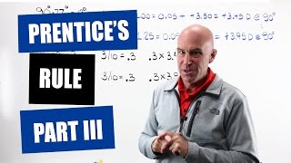 Optician Training Prentices Formula Rule Part 3 [upl. by Ezechiel]