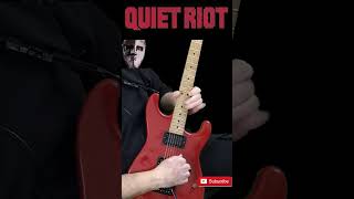 Bang Your Head  Metal Health  Solo  Quiet Riot  guitarsolo [upl. by Ennaitsirk5]