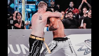 KNOCKOUT YES HEADBUTT MAYBE  Most Controversial KARATE COMBAT fight EVER [upl. by Kulseth]