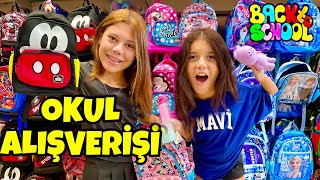 Okul Alışverişi 5M Migros Okula Dönüş Back To School 2024  Zeybek Ailesi [upl. by Islek]