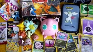 Retour de Brocante n°4  Jeux Pokemon Figurines Goodies [upl. by Mecke57]