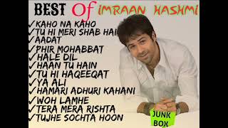 BEST OF IMRAAN HASHMI EVERGREEN SONGJUNKBOXCHAMBALBOYZ [upl. by Ttesil]