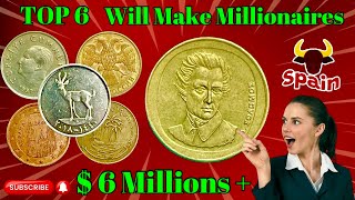 TOP 6 RARE COINS WILL MAKE MILLIONAIRESTop 6 coins to invest in 2024 [upl. by Katina]