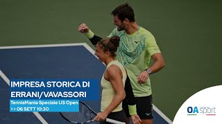 TennisMania Speciale US Open Impresa storica di Errani Vavassori [upl. by Nivan544]