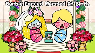 Barbie Forced Married At Birth 😱 👶 Sad Story  Toca Life World  Toca Boca [upl. by Bailar]