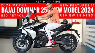 Bajaj Dominar 250 New Model 2024 Review  2024 Model  Features  Mileage  Price  Top Speed [upl. by Mozes]