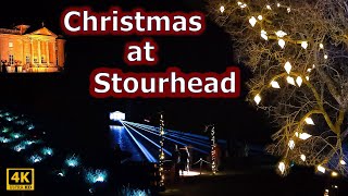 Christmas at Stourhead  Magical Lights Trail  4K [upl. by Fidelity]