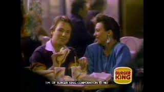 1987 Burger King Veal Parmesan Commercial [upl. by Thomsen]