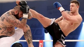 Michael Smolik vs David Trallero  KickBoxen WM Titel Kampf [upl. by Rollie737]