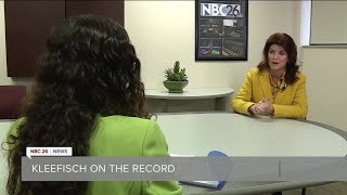 On the record with Rebecca Kleefisch An NBC 26 exclusive interview [upl. by Sorcim]