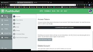 044 Using PushBullet API App and Chrome Extension to Get Notifications form NodeMCU [upl. by Gen]