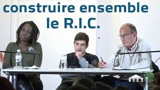 🎥⚖️ Conférence RIC avec Etienne Chouard Priscillia Ludosky et Gabin Formont [upl. by Pappano129]