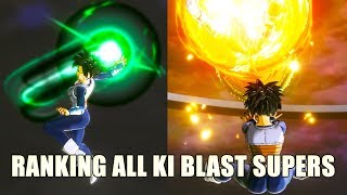 RANKING ALL KI BLAST SUPERS FROM WEAKEST TO STRONGEST XENOVERSE 2 [upl. by Weibel]