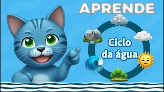 Aprende o ciclo da água com a Rufas agua [upl. by Novit]