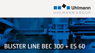 Excellence in pharma packaging the video of the Blister line BEC 300 Stretch bander ES 60 [upl. by Alecia467]