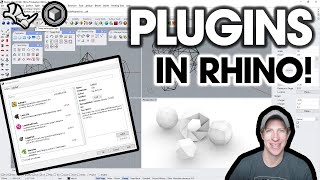 How to Download and Install PLUGINS in Rhino Step by Step Tutorial [upl. by Wit204]