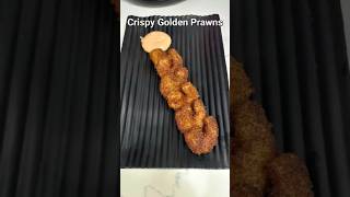 Restaurant style Crispy Golden Prawns 🦐 prawns shrimp appetizer prawnsfry [upl. by Aikahc]