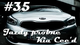 Test Kia Ceed 14 DOHC 100 KM  35 Jazdy Probne [upl. by Beichner]