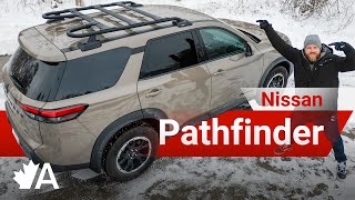 2023 Nissan Pathfinder Review Ruggedish [upl. by Sitoiyanap]