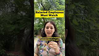 Salaried Employees 🙏🏻 Don’t do this Blunder [upl. by Ynnel]