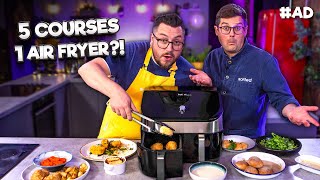 Testing a 5 Course Menu in an Air Fryer  Sorted Food [upl. by Gen592]