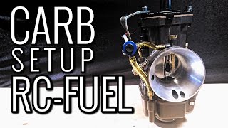 How I Set Up My Carb For RC Fuel Methanol Nitromethane Blend  Moped on Methanol and nitromethane [upl. by Etaner56]