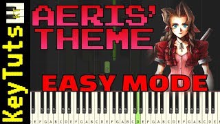 Learn to Play Aeris’ Theme Aeriths Theme from Final Fantasy 7  Easy Mode [upl. by Sedaiuqlem]