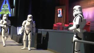 Star Wars Weekends Storm trooper Preshow [upl. by Ardnekal]