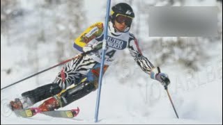 Thomas Fogdoe wins slalom Val dIsere 1992 [upl. by Defant2]