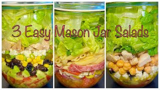 MakeAhead Mason Jar Salads For The Week  A Killer Clean Honey Mustard Dressing  A Sweet Pea Chef [upl. by Acirehs]