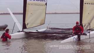 Team Cobalt Catamaran First Sail 2014 [upl. by Cherianne]