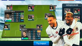 Dls19 Beşiktaş JK Efsaneler Yaması Full kadro 100 luk TaliscaFabriQueresma [upl. by Noizneb]